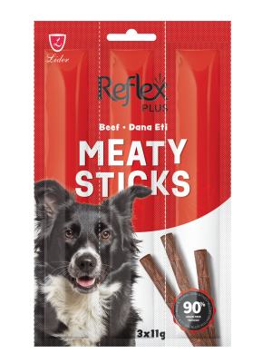 REFLEX PLUS 3'LÜ STİCK KÖPEK BİFTEKLİ